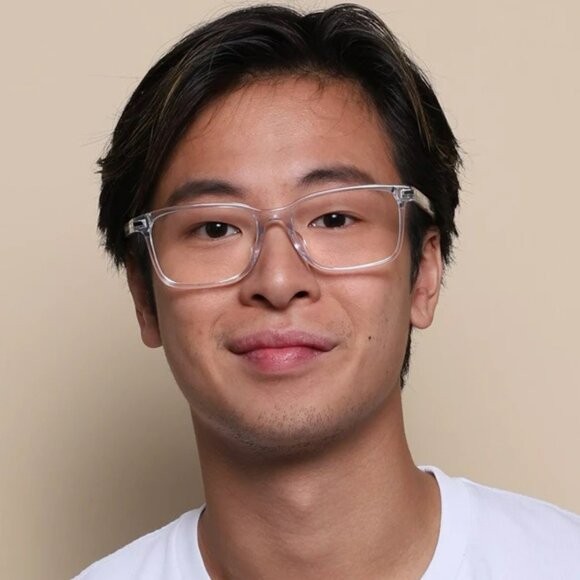 Prada PR14WVF 2AZ1O1 Women BRAND NEW Eyeglasses Crystal Square - Picture 9 of 11